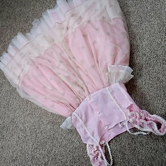 VTG,CREACIONES SARAHI EMBROIDERY GIRLS DRESS SIZE 8 - Picture 11 of 16